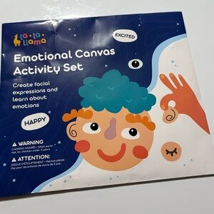 Emotional Canvas Activity Set - Blue and Orange
